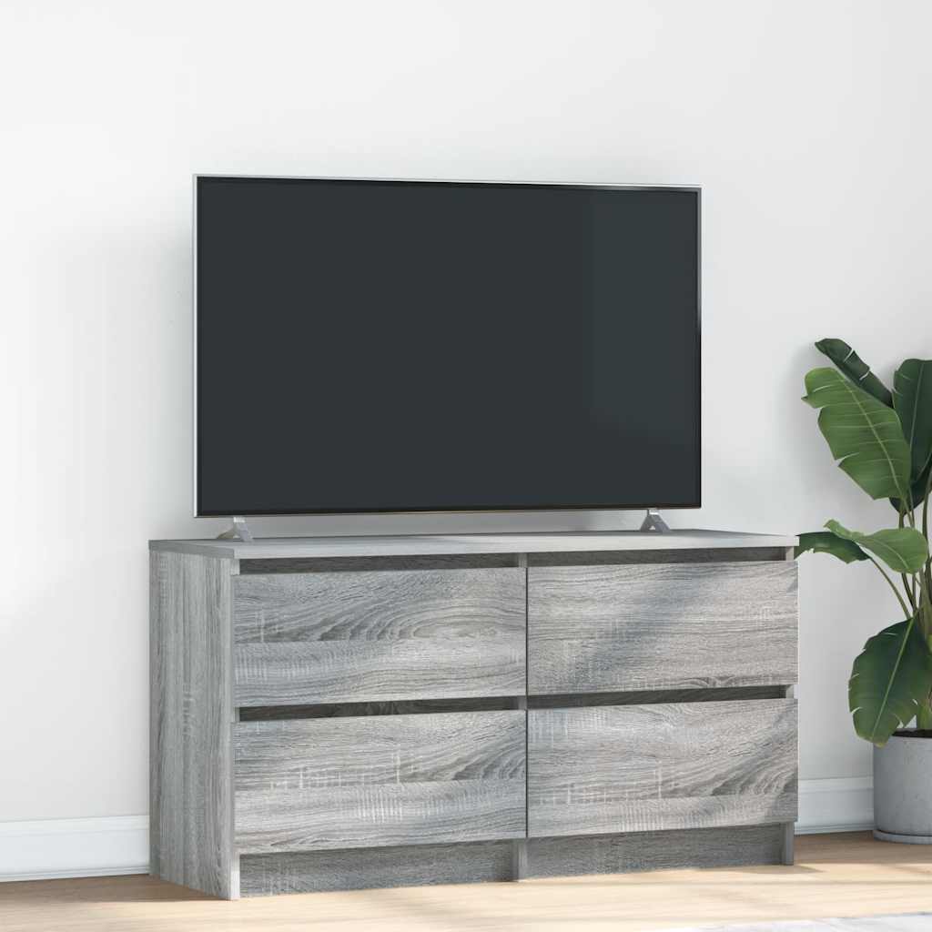 TV-Möbel Sonoma Grå TV-Bänk 100x35x54 cm