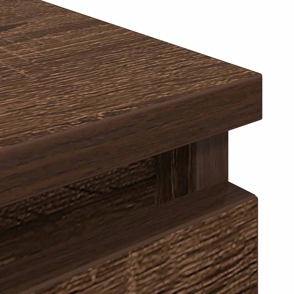 TV-Möbel Brun Ek TV-Bänk 100x35x54 cm