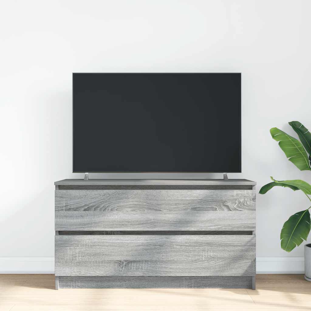 TV-Möbel Sonoma Grå TV-Bänk 100x35x54 cm