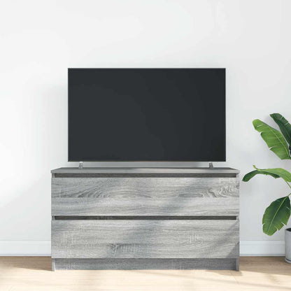 TV-Möbel Sonoma Grå TV-Bänk 100x35x54 cm