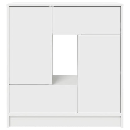 Skänk Vit med lådor och dörrar 70,5x34x74,5 cm