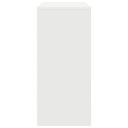 Skänk Vit med lådor och dörrar 70,5x34x74,5 cm