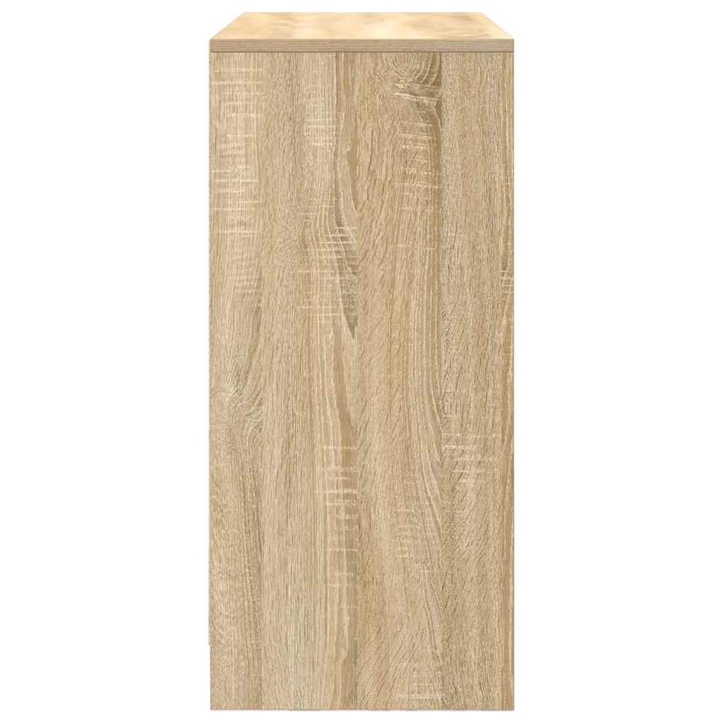 Skänk Sonoma Ek med lådor och dörrar 70,5x34x74,5 cm