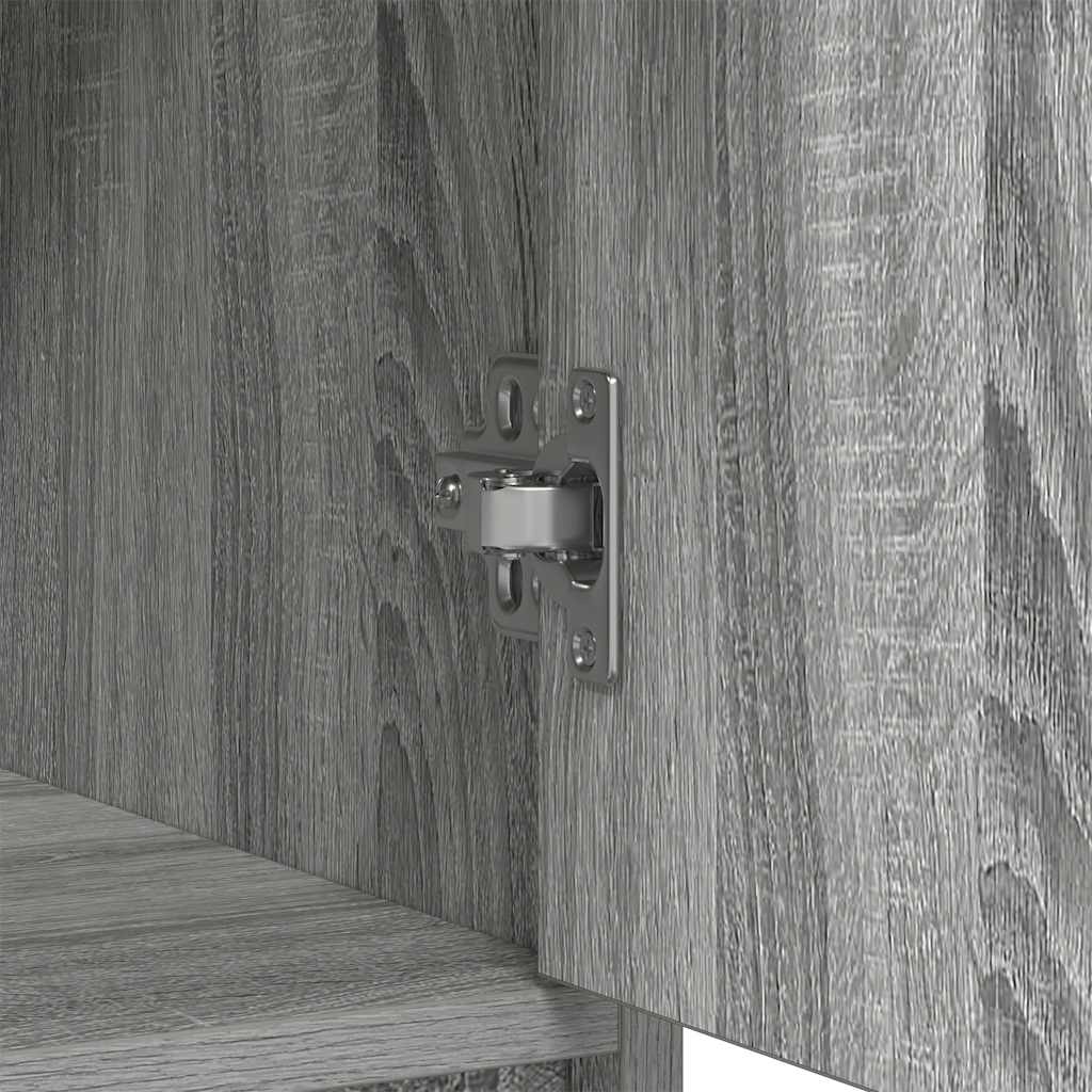 Skänk Sonoma Grå med lådor och dörrar 70,5x34x74,5 cm