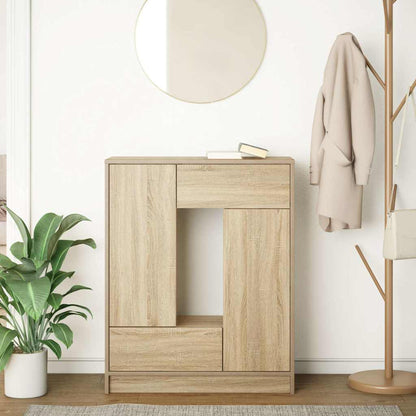 Skänk Sonoma Ek med lådor och dörrar 73x31x90 cm