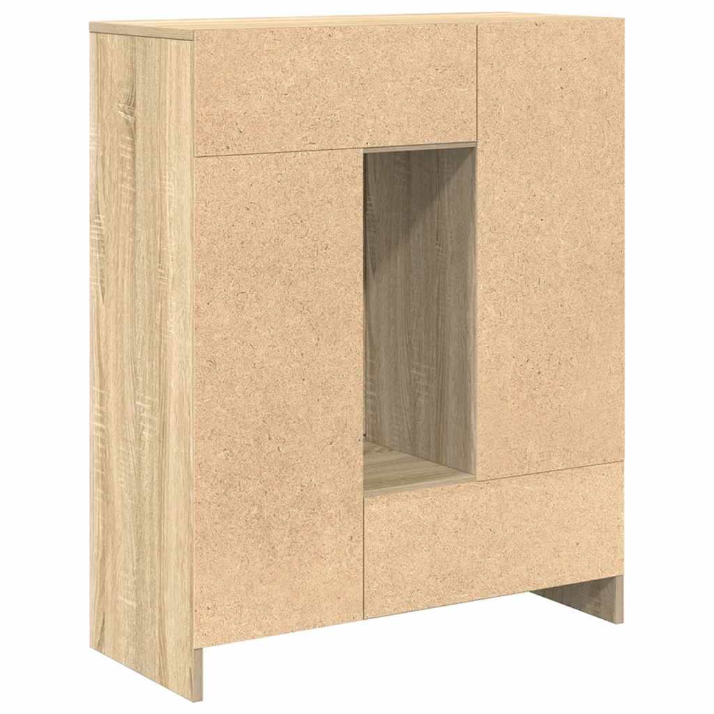 Skänk Sonoma Ek med lådor och dörrar 73x31x90 cm