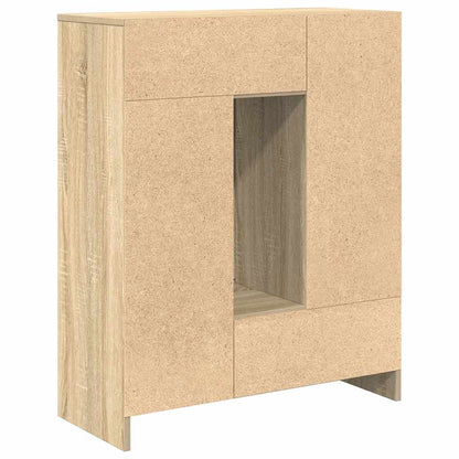 Skänk Sonoma Ek med lådor och dörrar 73x31x90 cm