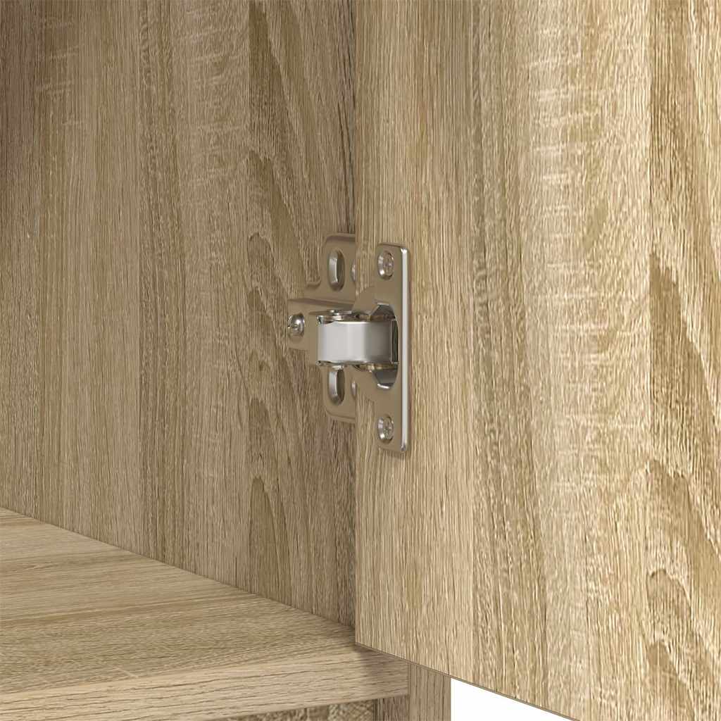 Skänk Sonoma Ek med lådor och dörrar 73x31x90 cm