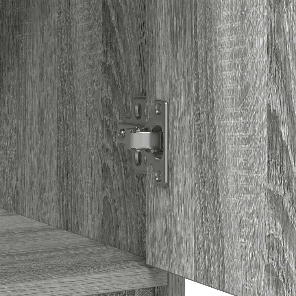 Skänk Sonoma Grå med lådor och dörrar 73x31x90 cm