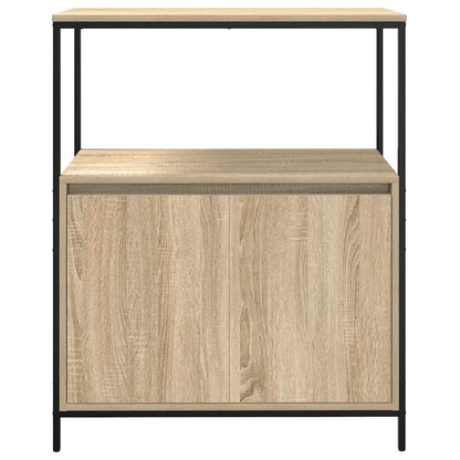 Badrumsunderskåp med hyllor Sonoma Ek 76,5x35x95 cm