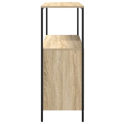 Badrumsunderskåp med hyllor Sonoma Ek 76,5x35x95 cm