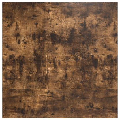 Soffbord Rökfärgad Ek med lådor 70,5x70x40 cm