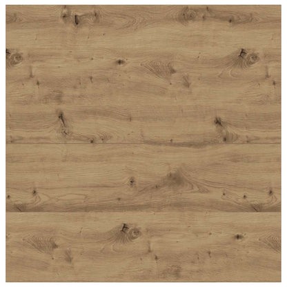 Soffbord Artisan Ek med lådor hantverksmässig Ek 70,5x70x40 cm