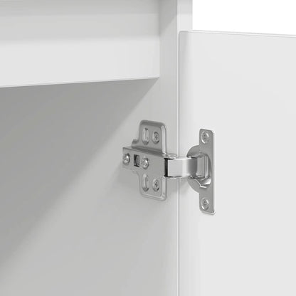 Skänk Vit med lådor 100,5x35x76 cm