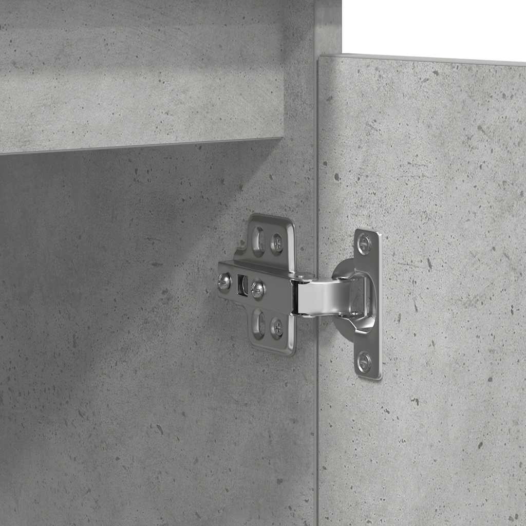 Skänk Betonggrå med lådor 100,5x35x76 cm