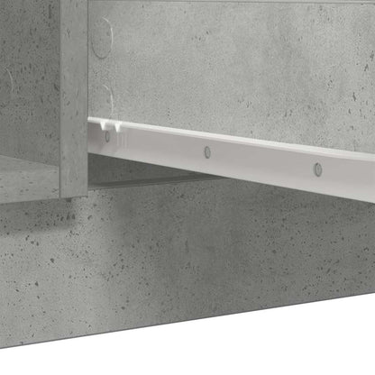 Skänk Betonggrå med lådor 100,5x35x76 cm