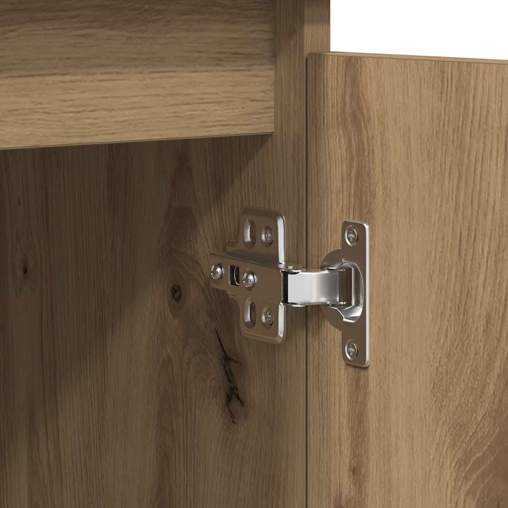 Skänk Brun Ek med lådor 100,5x35x76 cm