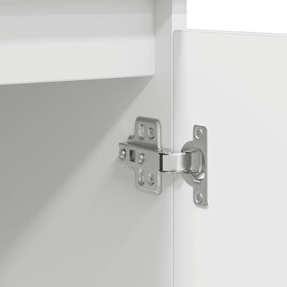 Skänk Vit med lådor 100,5x35x98,5 cm