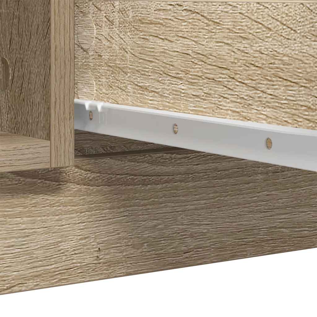 Skänk Sonoma Ek med lådor 100,5x35x98,5 cm