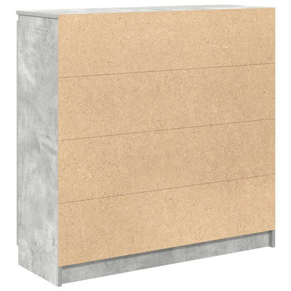 Skänk Betonggrå med lådor 100,5x35x98,5 cm