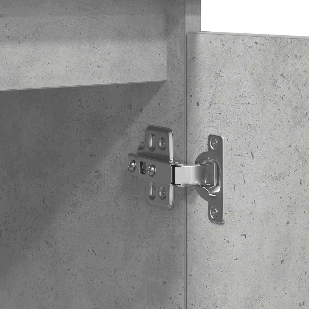 Skänk Betonggrå med lådor 100,5x35x98,5 cm