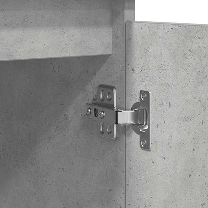 Skänk Betonggrå med lådor 100,5x35x98,5 cm