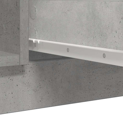 Skänk Betonggrå med lådor 100,5x35x98,5 cm