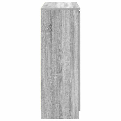 Skänk Sonoma Grå med lådor 100,5x35x98,5 cm