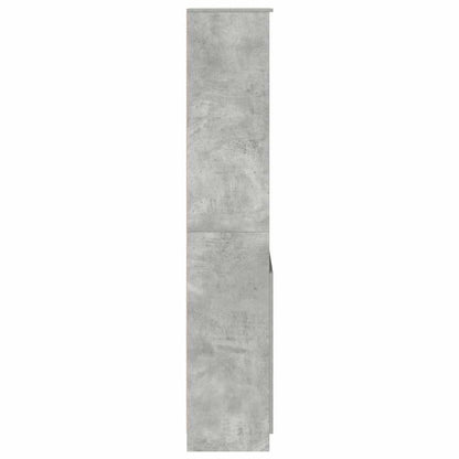 Skåp Betonggrå 50x35x180 cm