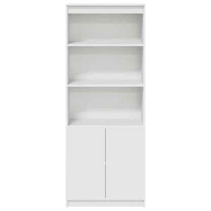 Skåp Vit 70x35x180 cm