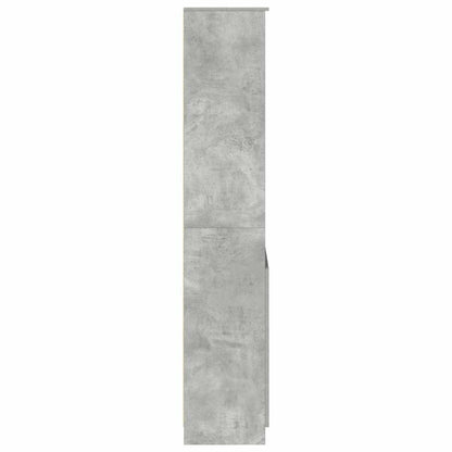 Skåp Betonggrå 70x35x180 cm