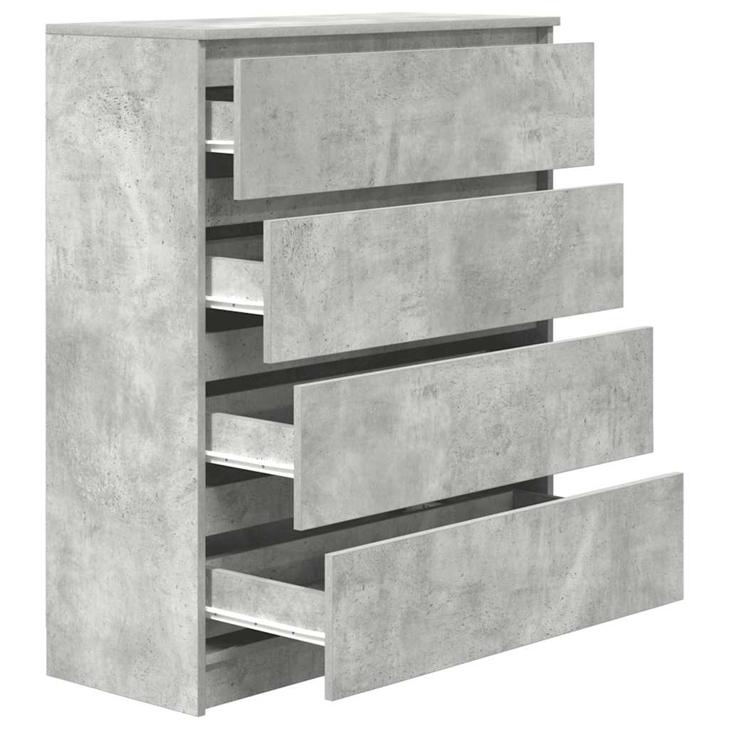 Skänk Betonggrå 80x35x99 cm