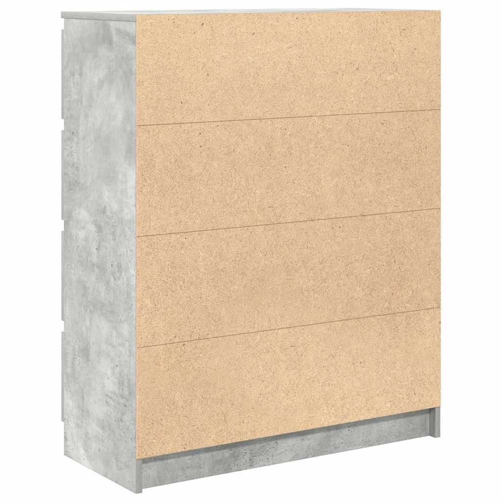 Skänk Betonggrå 80x35x99 cm