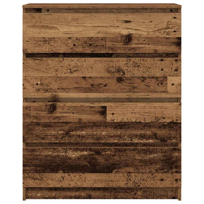 Skänk Åldrat Trä 80x35x99 cm