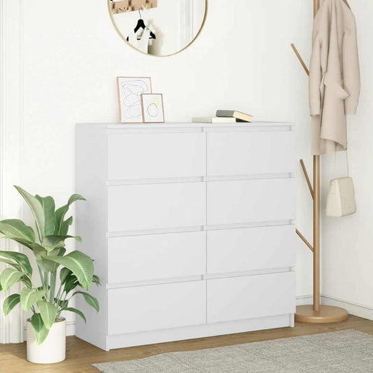 Skänk Vit 100x35x99 cm