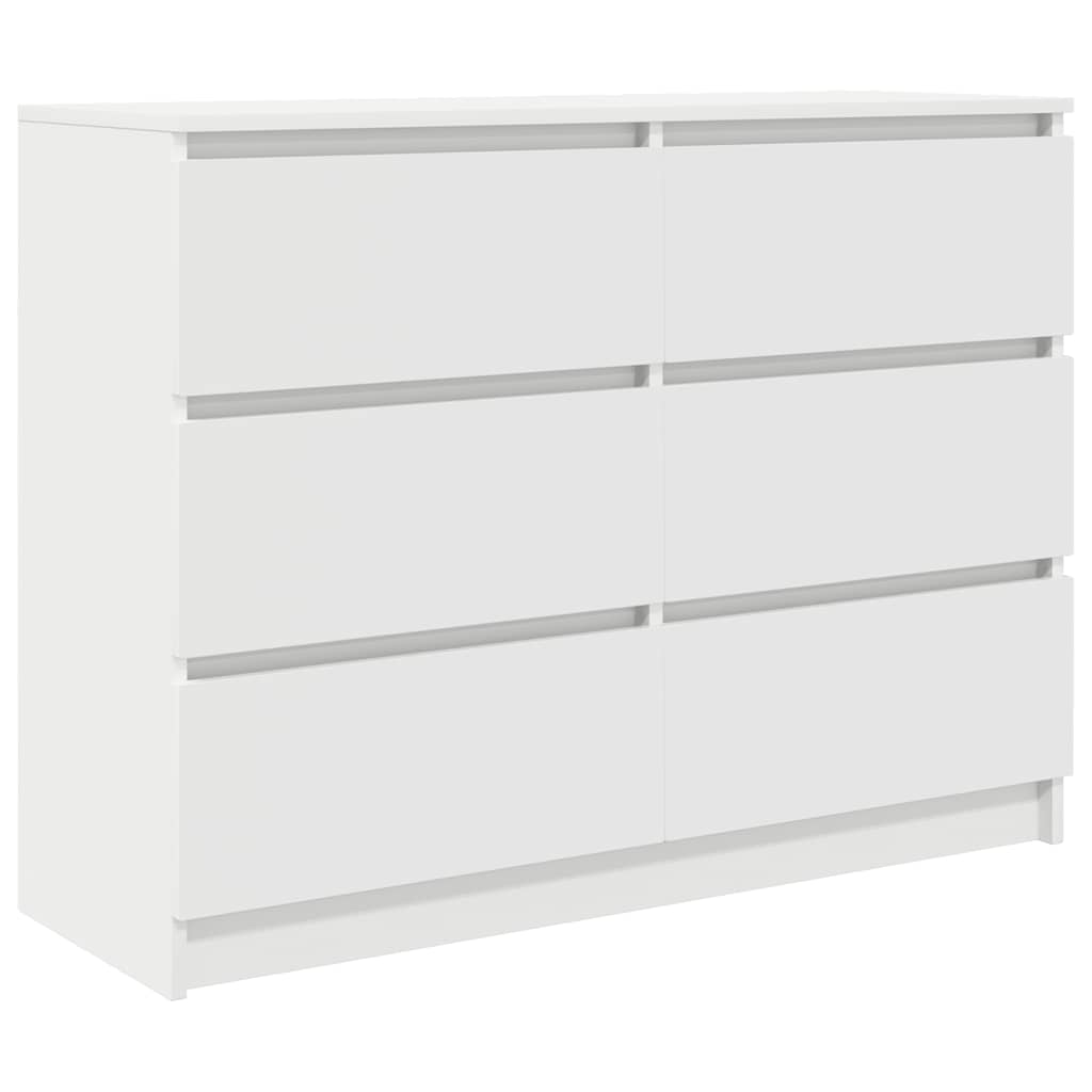 Skänk Vit 100x35x76 cm