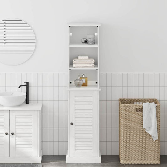 Badrumsmöbelset med hylla VIGO Brun och vit 37 x 34 x 150 cm