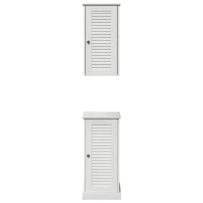 Badrumsmöbelset med hylla VIGO 2 pcs antikvit 37 x 34 x 80 cm