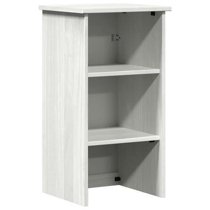 Badrumsmöbelset VIGO 2 pcs Brun och vit 37 x 34 x 150 cm