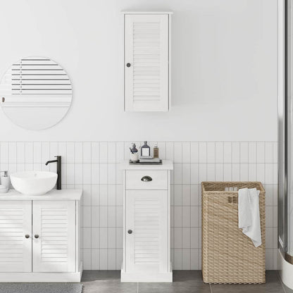 Badrumsmöbelset VIGO 2 pcs Brun och vit 37 x 34 x 80 cm