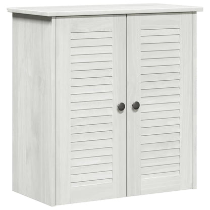 Badrumsmöbelset VIGO 2 pcs Brun 67,5 x 34 x 80 cm Massiv furu