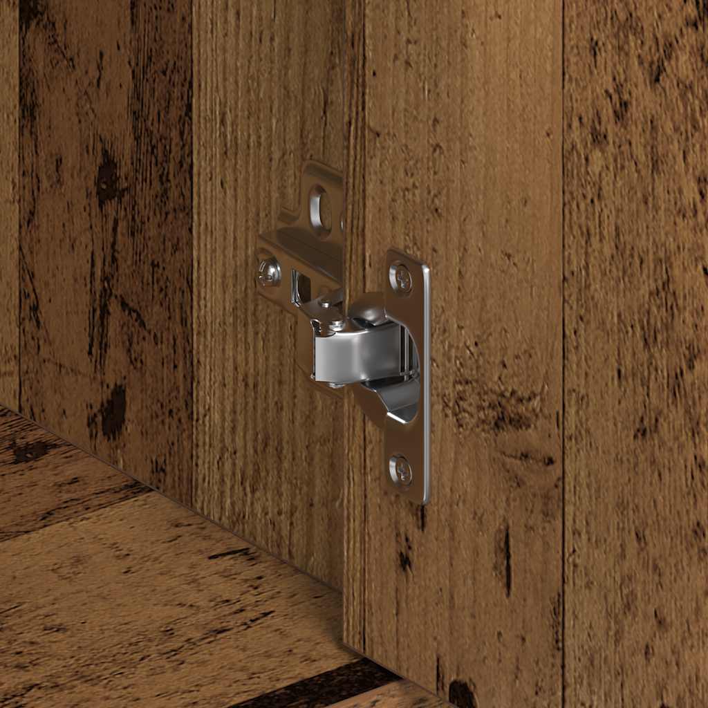 Skänk Åldrat Trä 88x30x70 cm