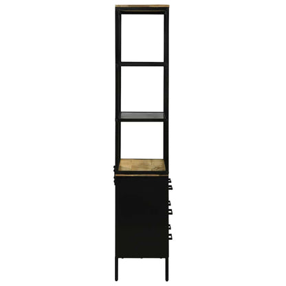Skåp Brun 70 x 35 x 180 cm Massivt Mangoträ