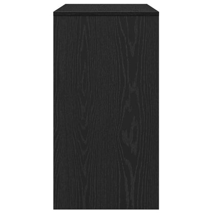 Avlastningsbord Konsolbord Svart Ek 89x41x76,5 cm