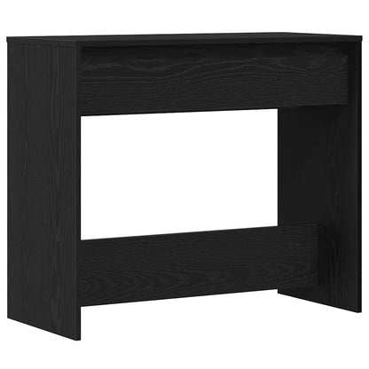 Avlastningsbord Konsolbord Svart Ek 89x41x76,5 cm