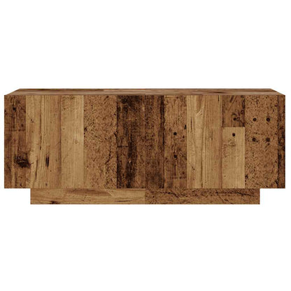 Sängbord Nattduksbord Åldrat Trä 100x35x40 cm