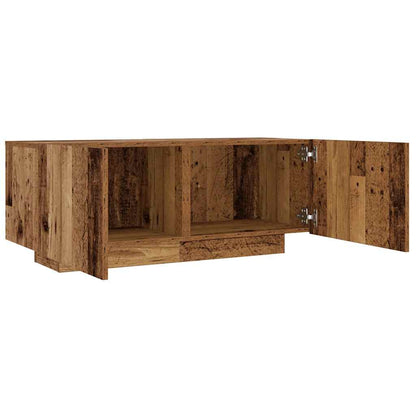 Sängbord Nattduksbord Åldrat Trä 100x35x40 cm