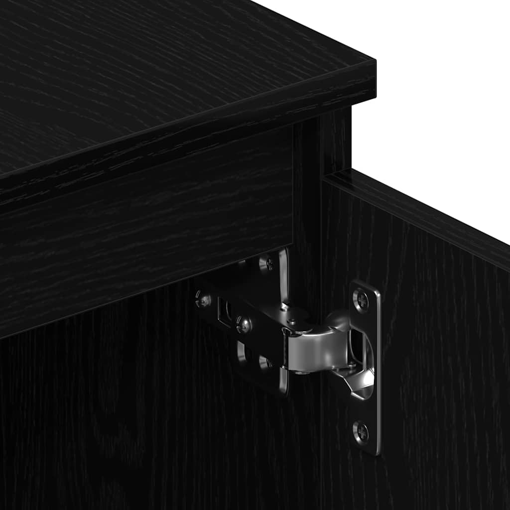 TV-Möbel Svart Ek TV-Bänk 140x40x36 cm