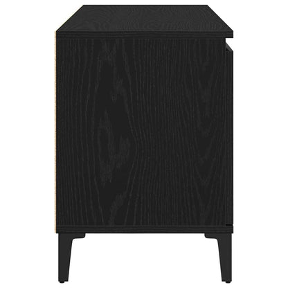 TV-skåp Svart 102 x 35 x 50 cm Konstruerat trä