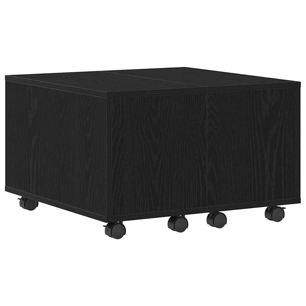 Soffbord Svart Ek 60 x 60 x 38 cm